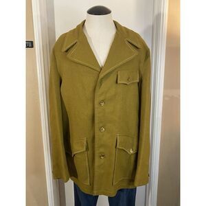 Vintage Silton California Mens Green Blazer Jacket Large‎ L